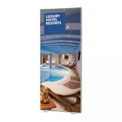 Rama tekstylna naścienna 75 mm LED